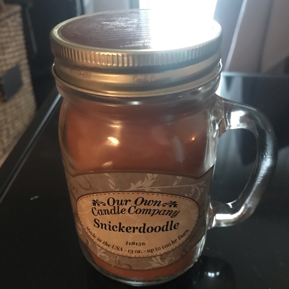 Brand new Snickerdoodle Candle in Jar